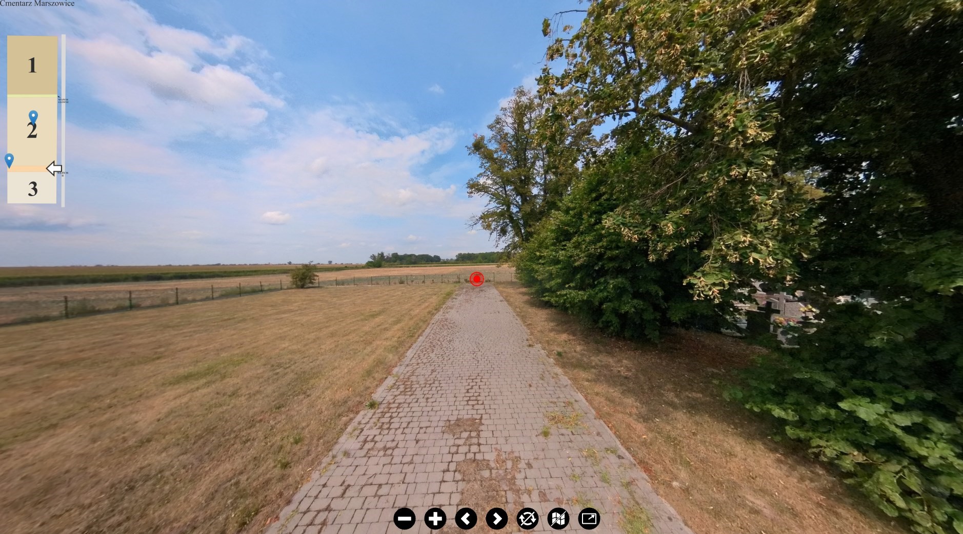 Obraz przedstawiający Cmentarz w Marszowicach