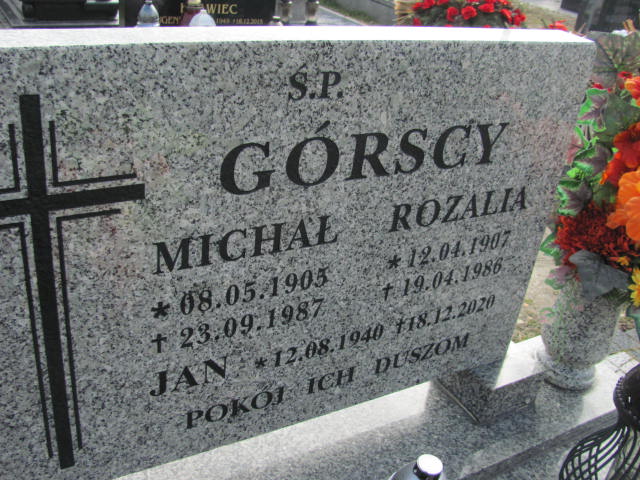 Jan Górski 1940 Oława Gmina - Grobonet - Wyszukiwarka osób pochowanych