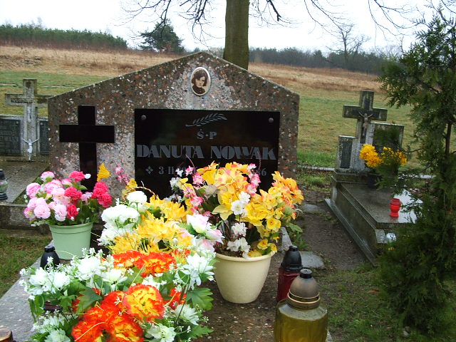 Grób Danuta Nowak