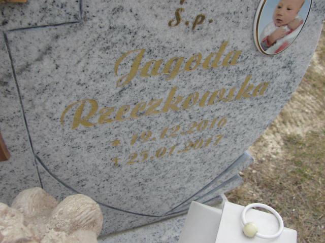 Jagoda Anna Rzeczkowska 2016 Oława Gmina - Grobonet - Wyszukiwarka osób pochowanych