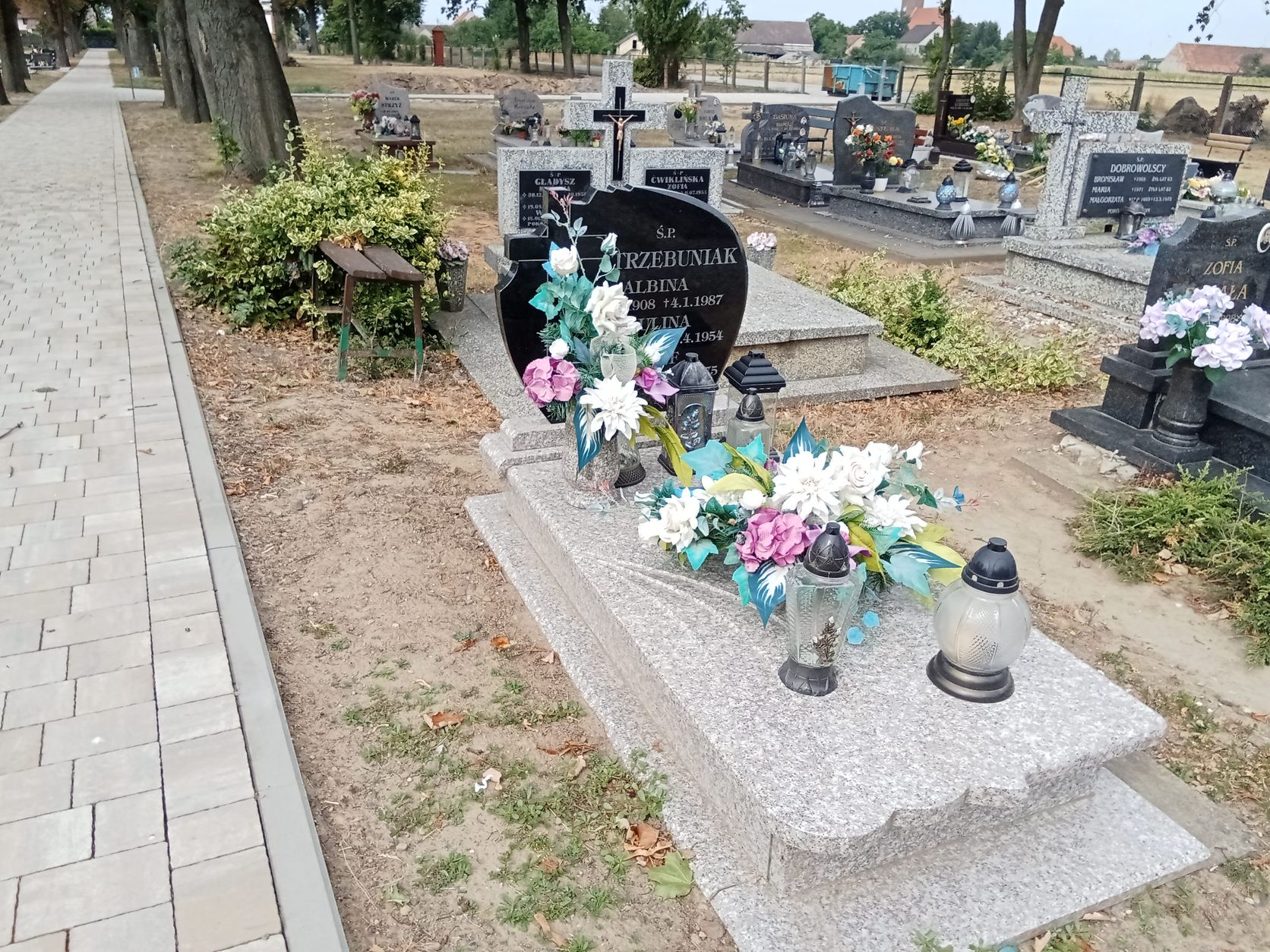 Grób Paulina Trzebuniak