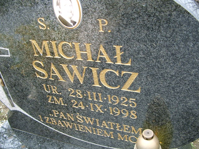 Michał Sawicz 1925 Oława Gmina - Grobonet - Wyszukiwarka osób pochowanych