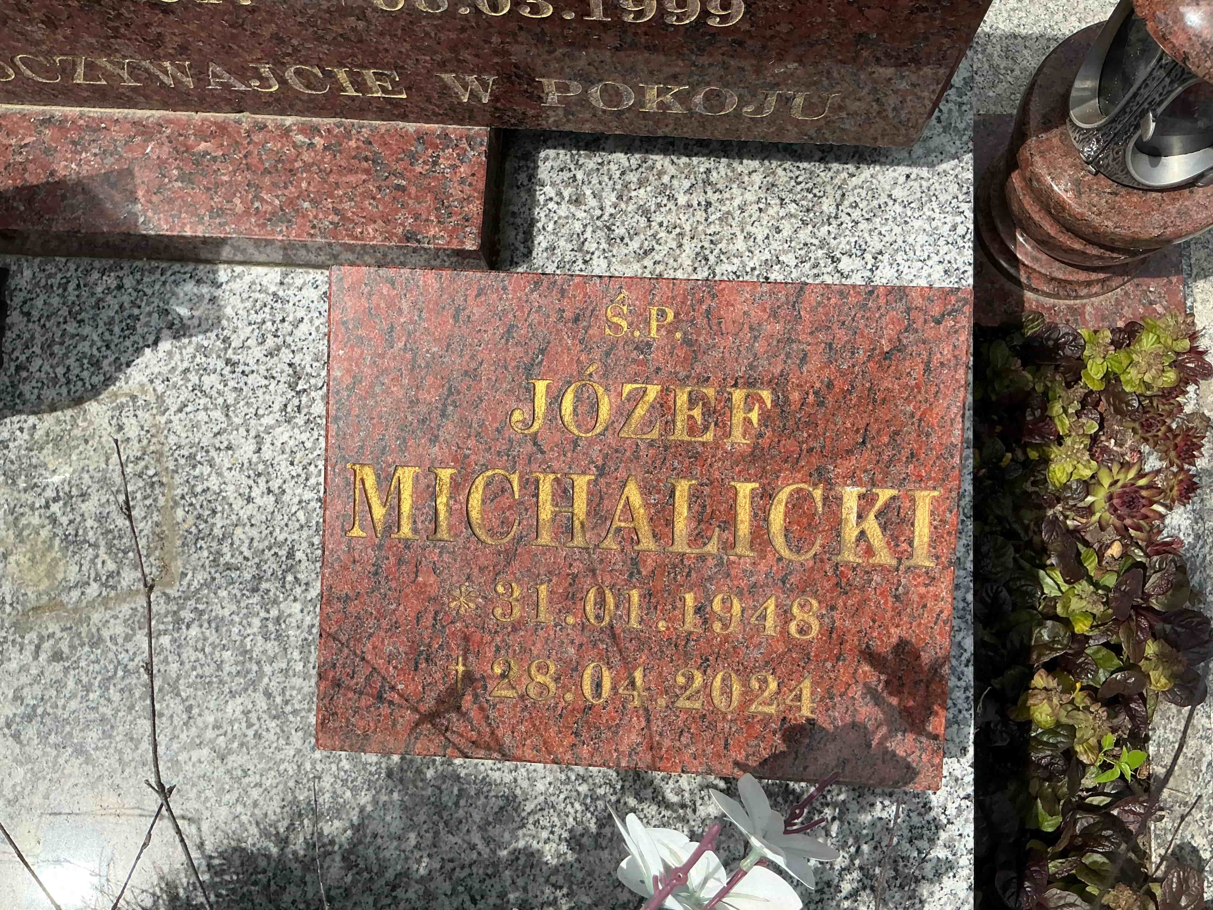 Grób Józef Michalicki