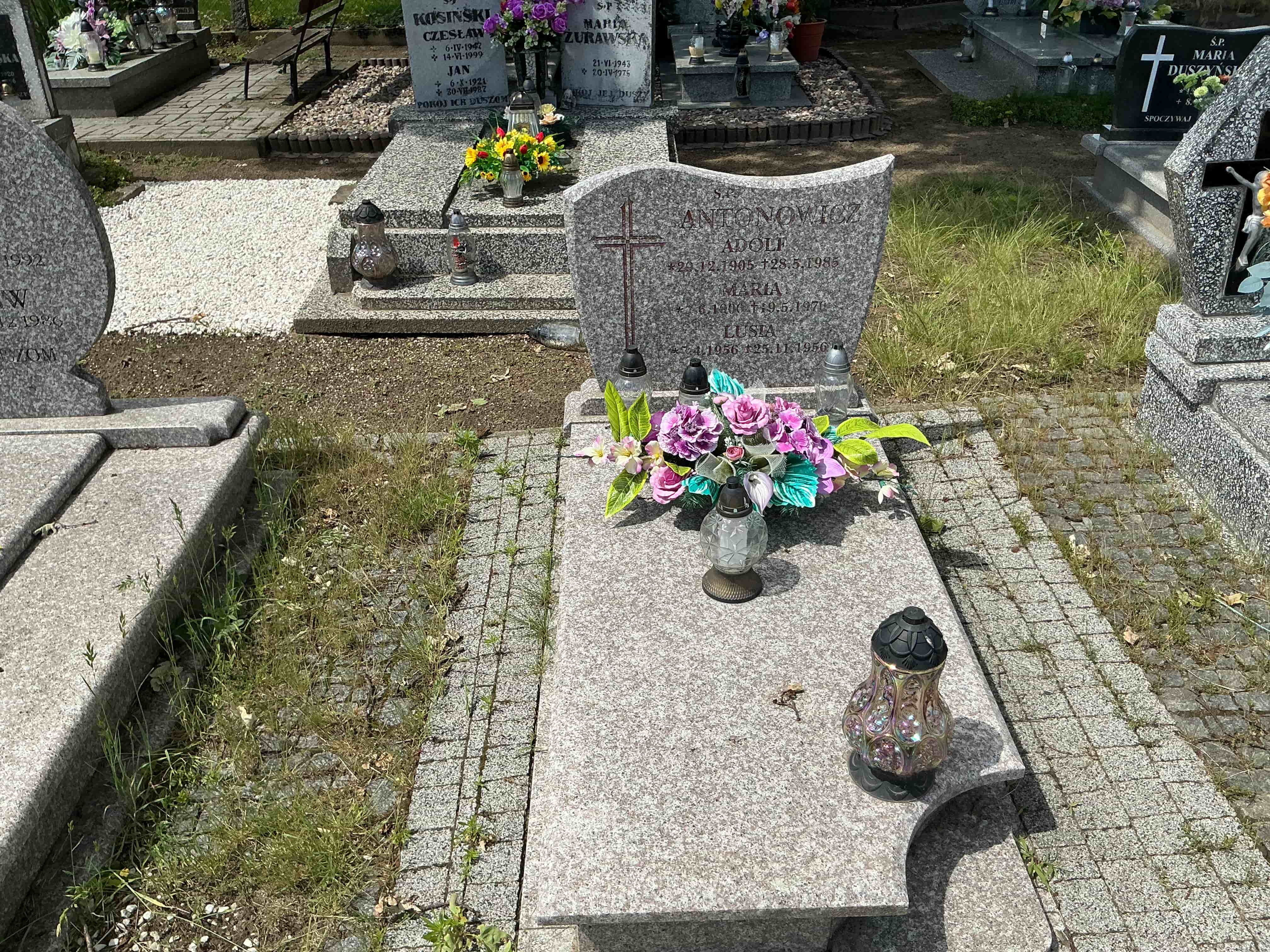 Grób Maria Antonowicz