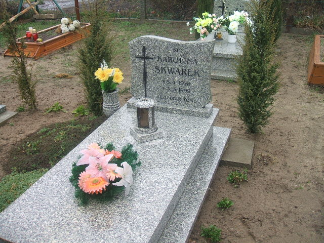 Karolina Skwarek 1928 Oława Gmina - Grobonet - Wyszukiwarka osób pochowanych