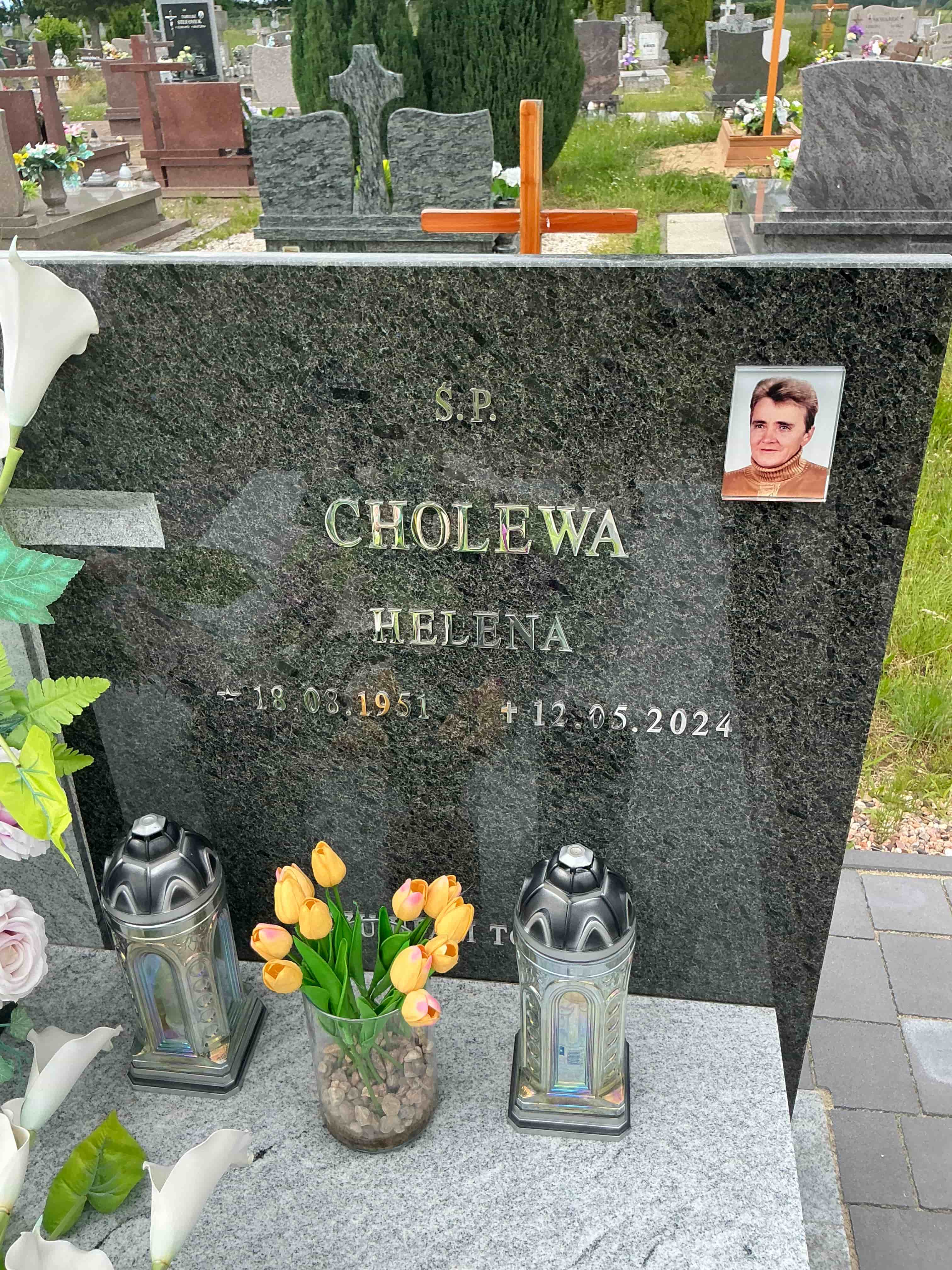 Grób Helena Cholewa