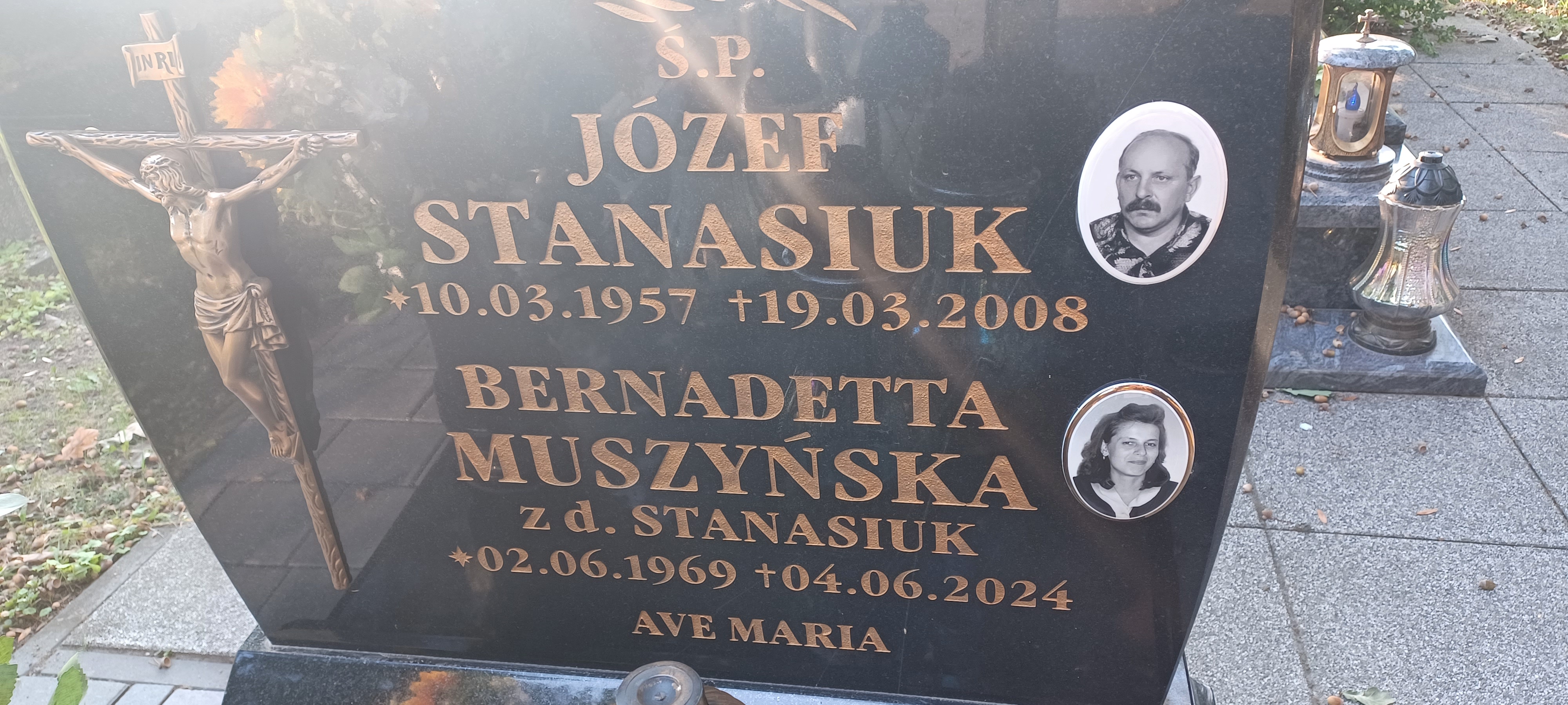 Grób Bernadetta Muszyńska